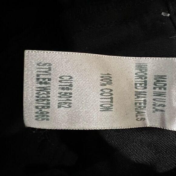 Goldsign The Culottes Painted Black Denim Culottes High rise jeans Brand New! - Picture 12 of 14